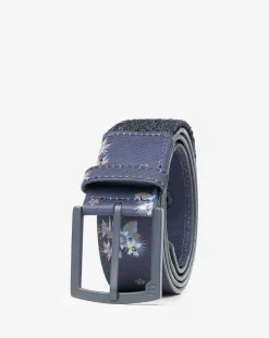 Ocean Flare Canvas Stretch Belt