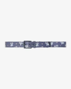 Ocean Flare Canvas Stretch Belt