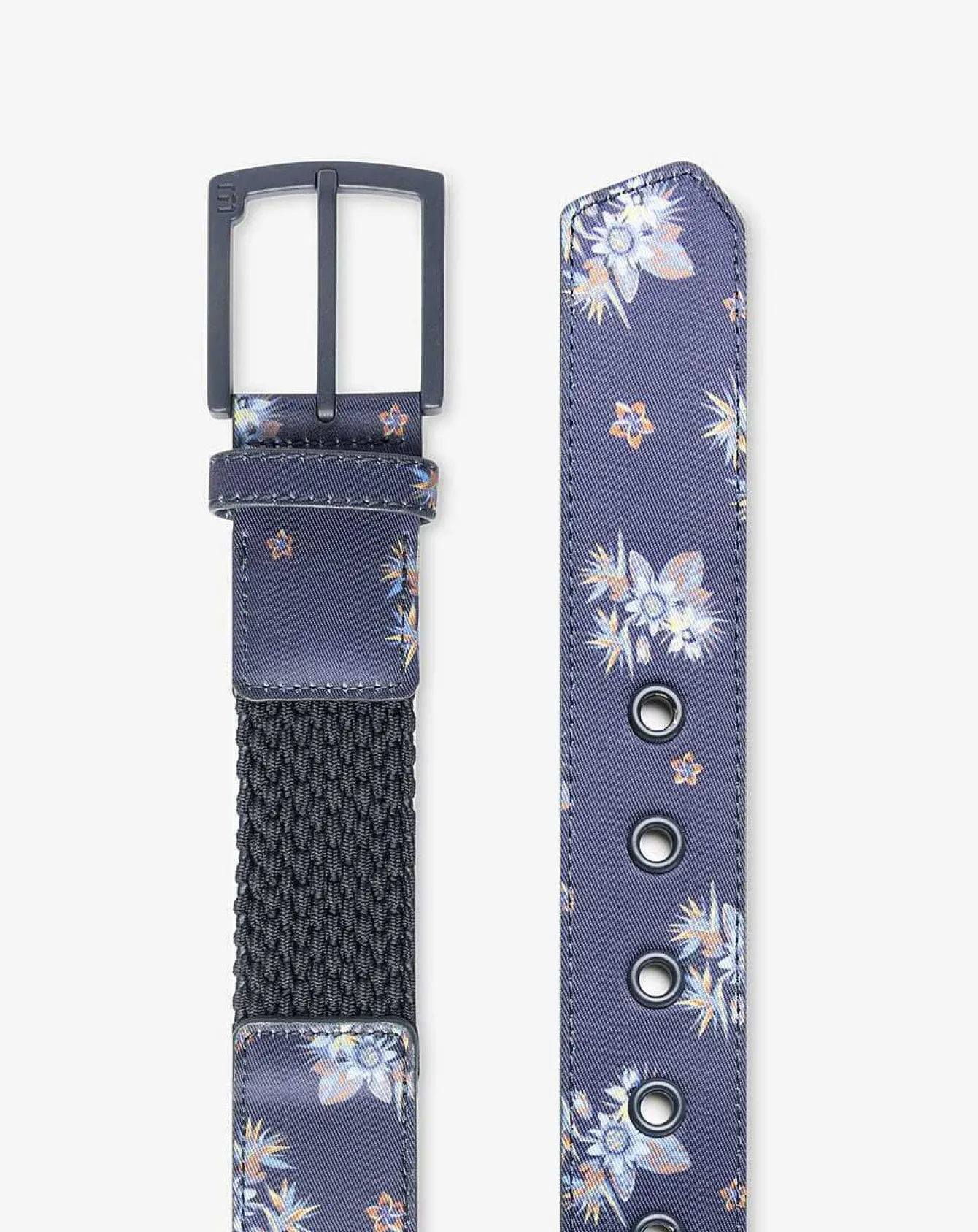 Ocean Flare Canvas Stretch Belt