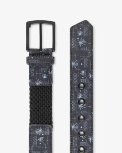 Palmwood Canvas Stretch Belt