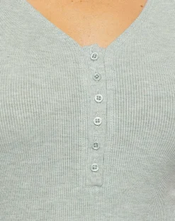 Ray Of Sunshine Cloud Ribbed Tank