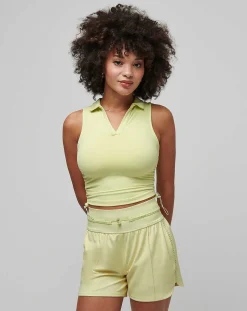 Salt Air, Don'T Care Moveknit Sleeveless Polo