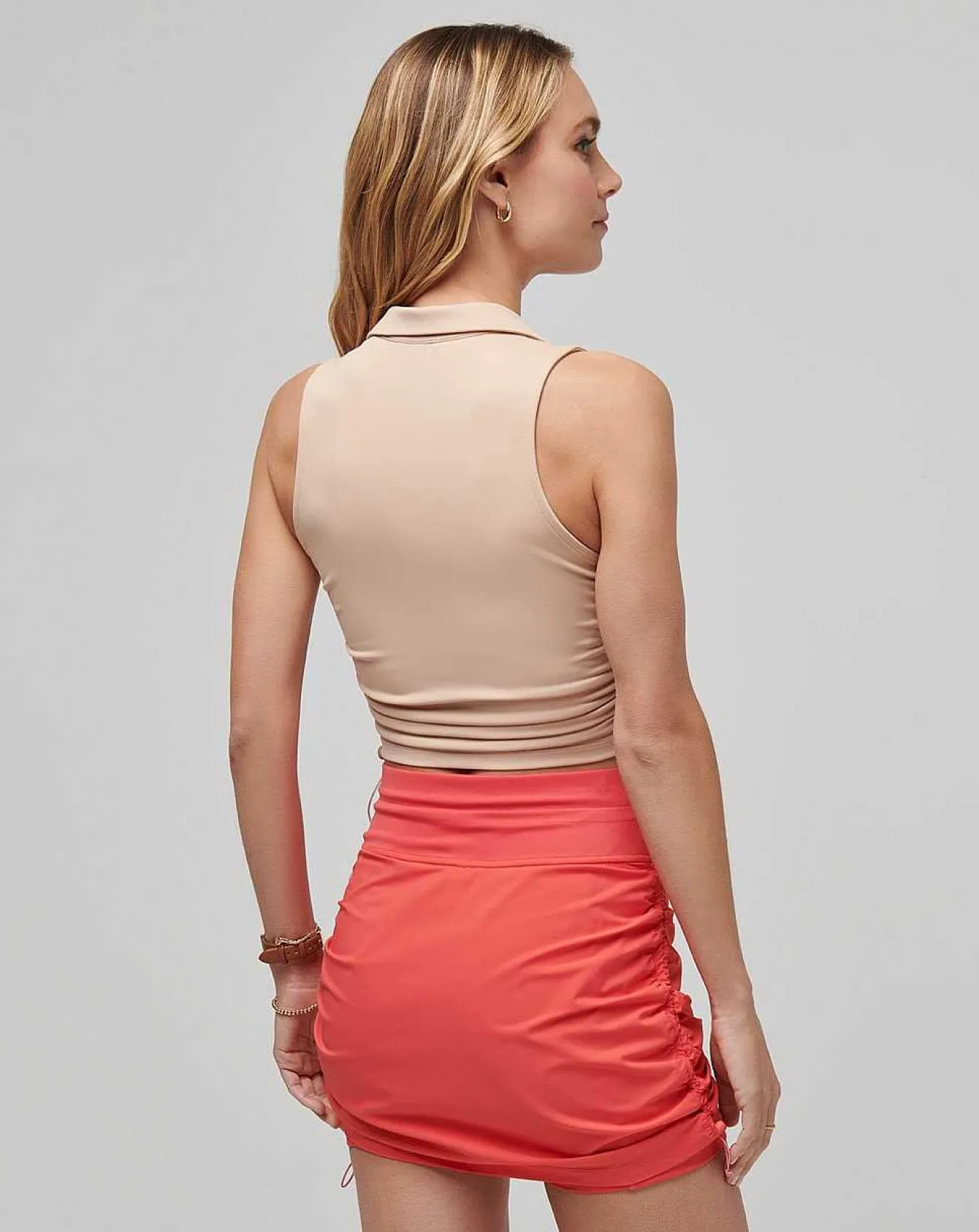Salt Air, Don'T Care Moveknit Sleeveless Polo