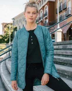 Saltwater Spray Quilted Jacket