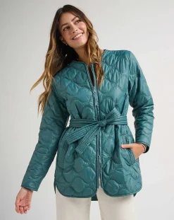 Saltwater Spray Quilted Jacket