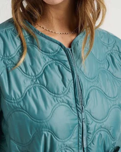 Saltwater Spray Quilted Jacket