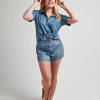 Seaside Bliss Tie Front Top