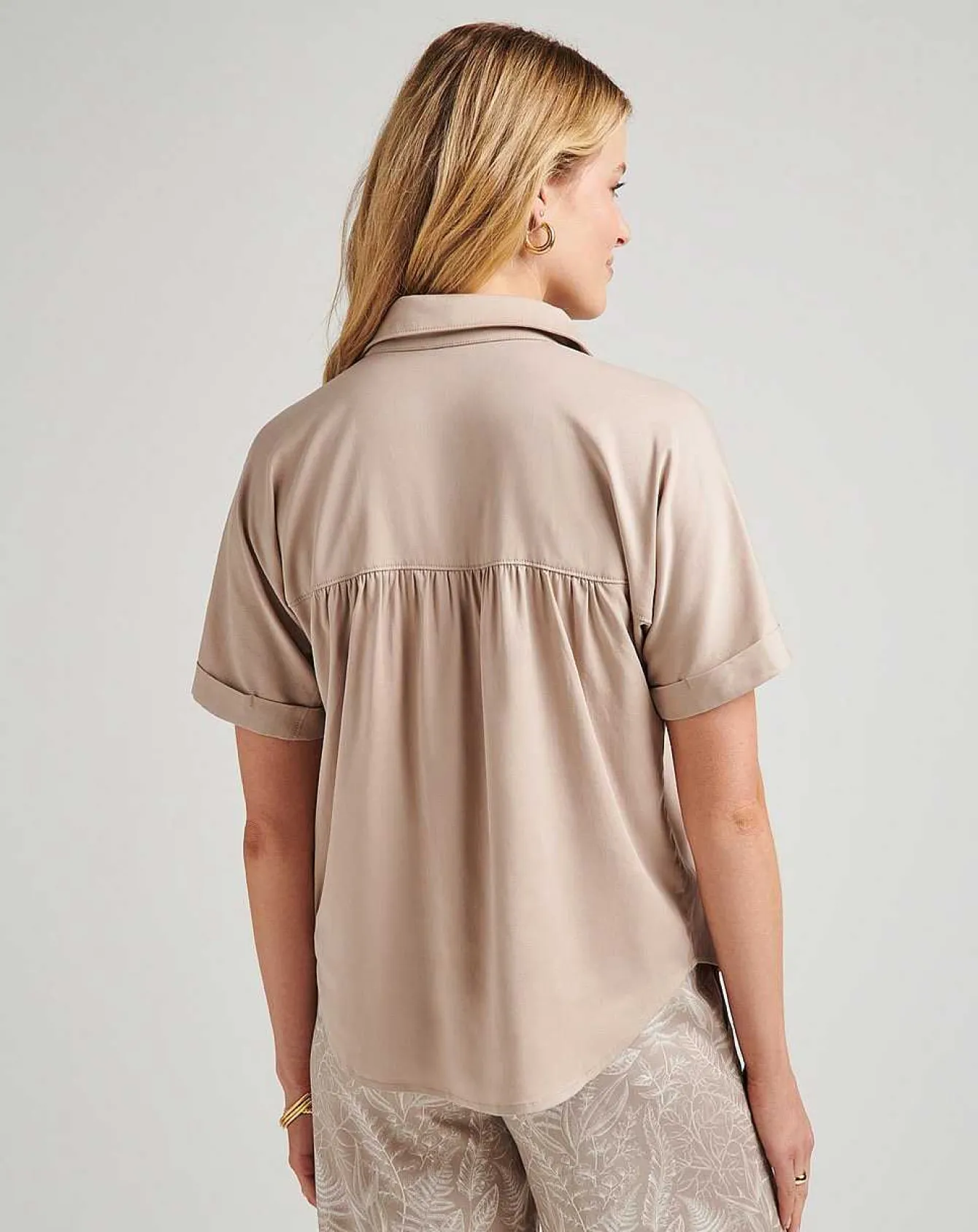 Seaside Bliss Tie Front Top