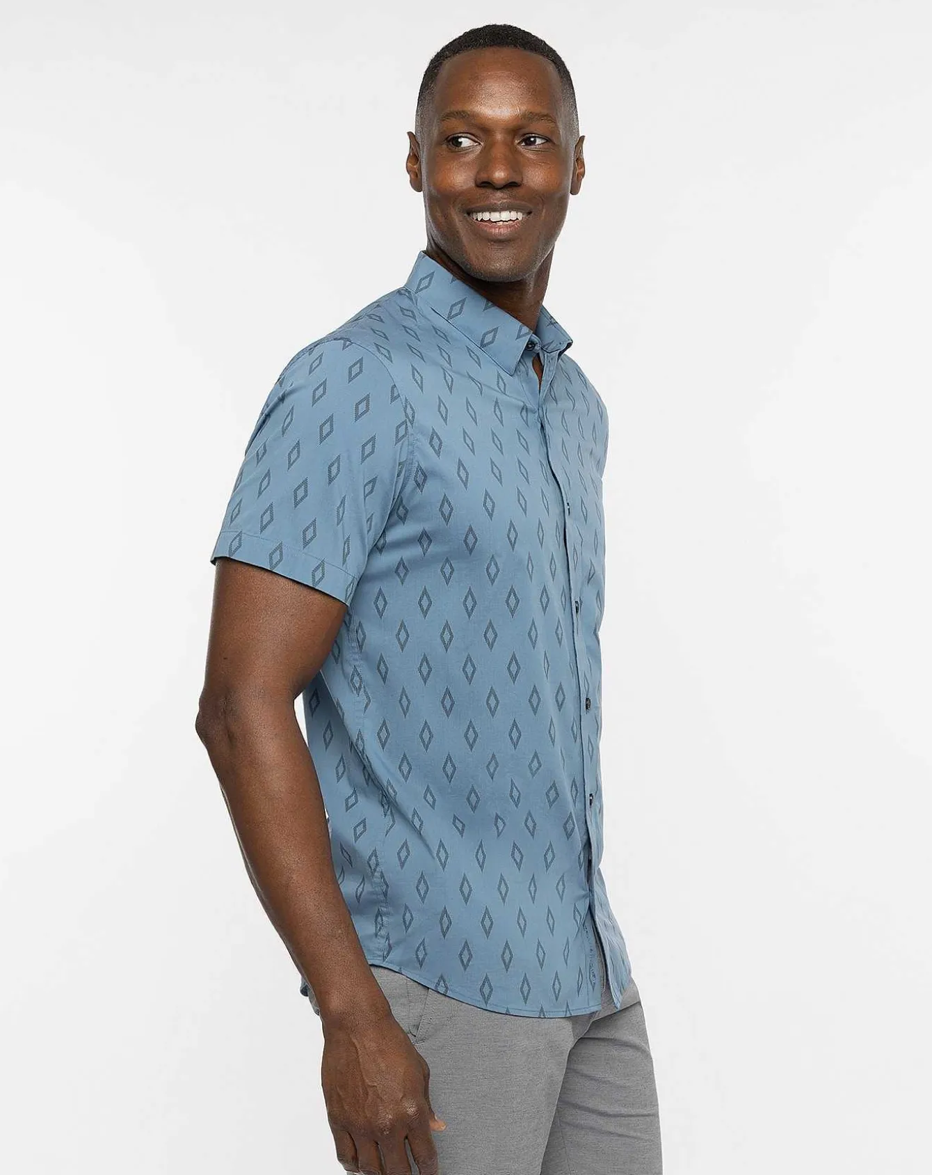 Sidetracked Button-Up