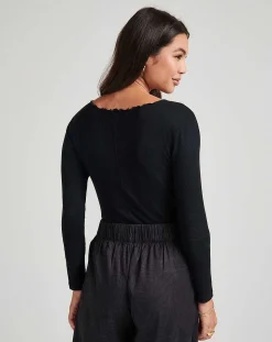 Something Sweet Cloud Ribbed Top