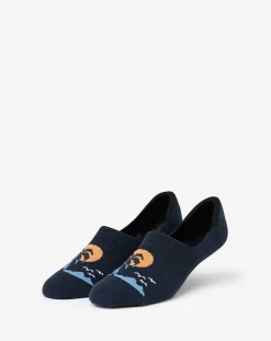 South Seas Getaway No Show Sock