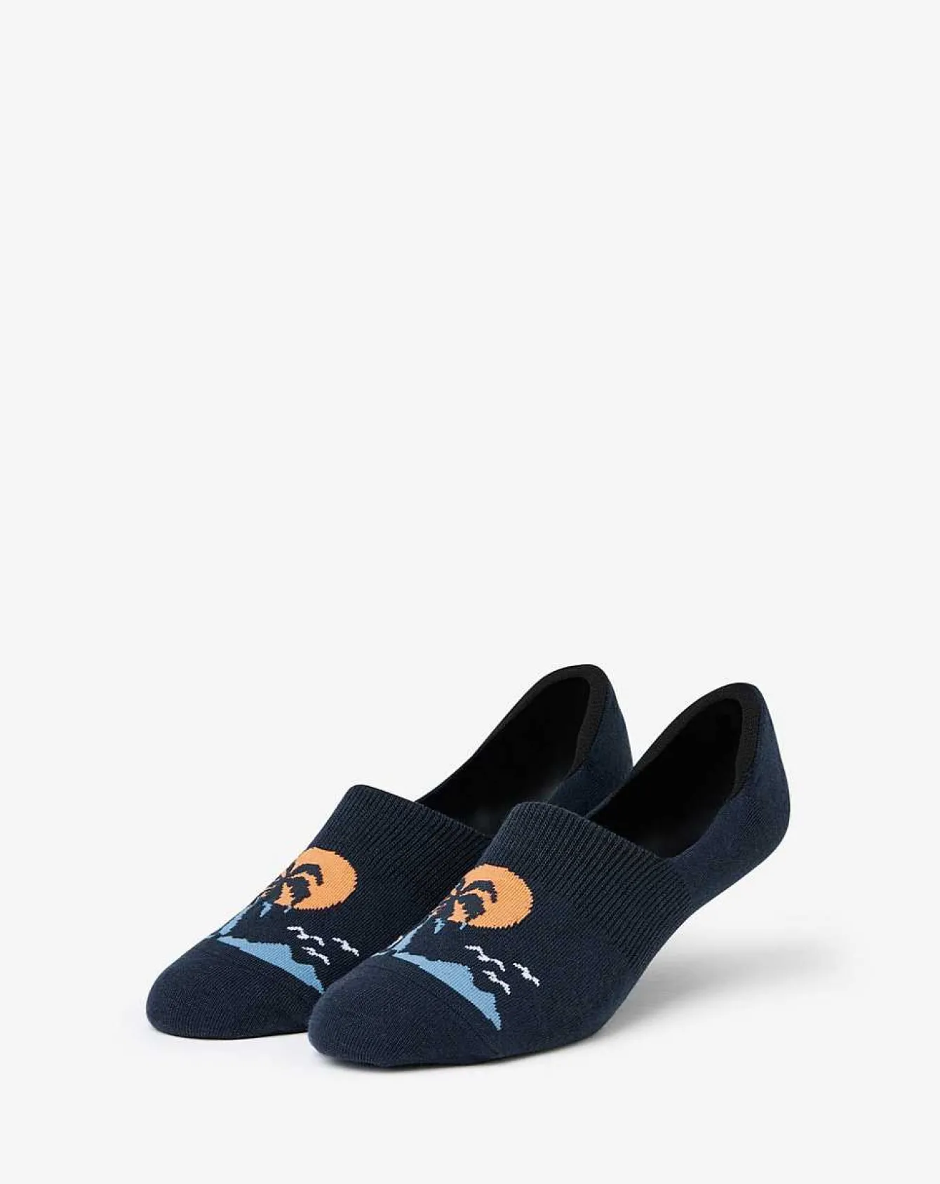 South Seas Getaway No Show Sock