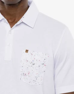 Splatter Pocket Polo