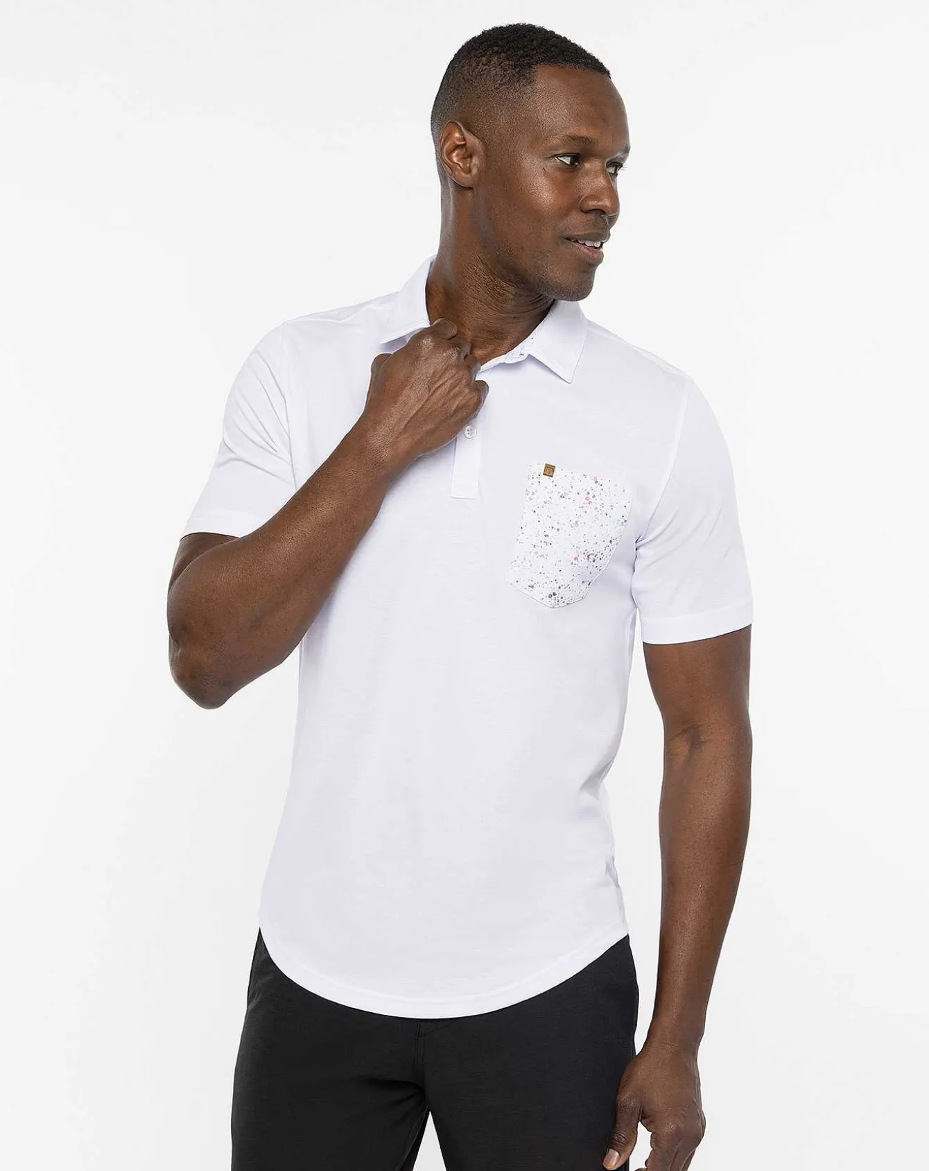 Splatter Pocket Polo