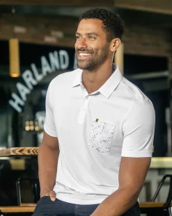 Splatter Pocket Polo