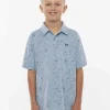 Splatter Print Youth Polo