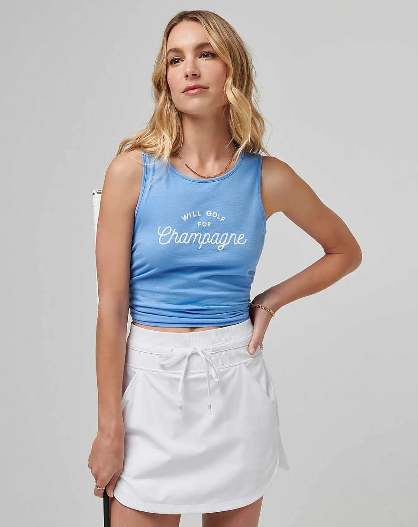 Spring Fling Tie Back Tank