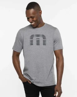 St Andrews Shadowy Plaid Tee