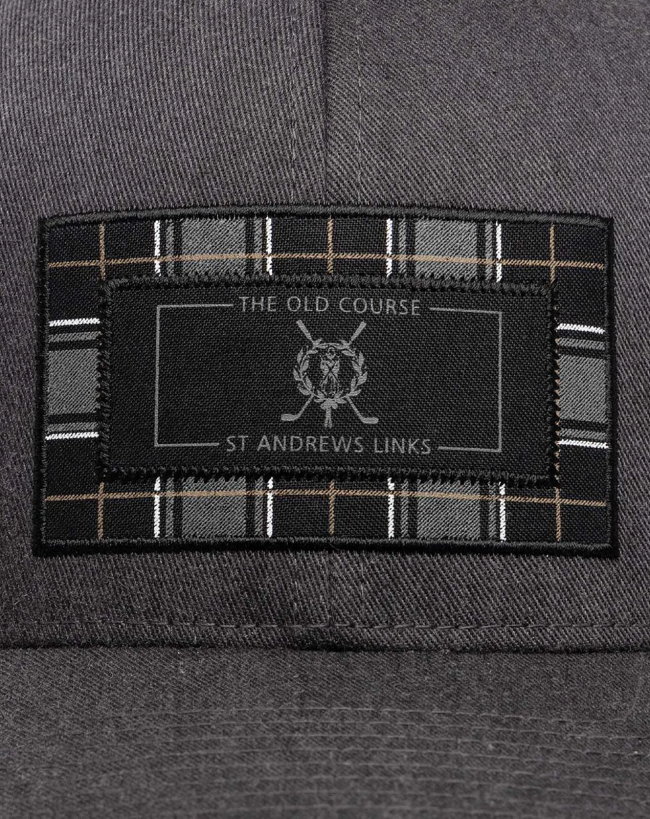 St Andrews Strider Check Snapback Hat