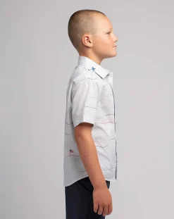 Star Spangled Banner Youth Button-Up