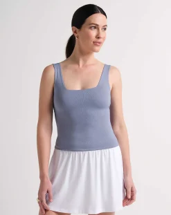 Tropical Bliss Square Neck Tank