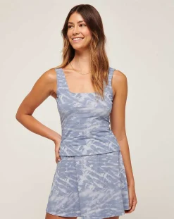 Tropical Bliss Square Neck Tank