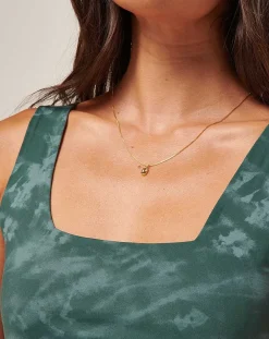 Tropical Bliss Square Neck Tank