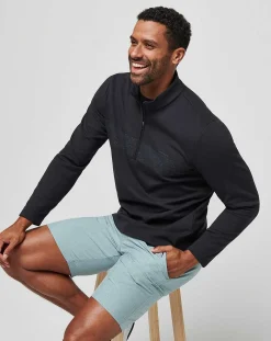 Upgraded Chest Stripe Quarter Zip