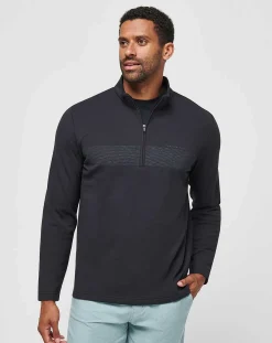 Upgraded Chest Stripe Quarter Zip