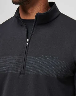 Upgraded Chest Stripe Quarter Zip