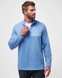Upgraded Striped Quarter Zip