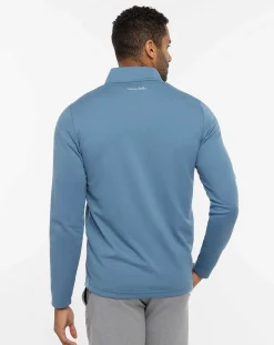 Upgraded Striped Quarter Zip