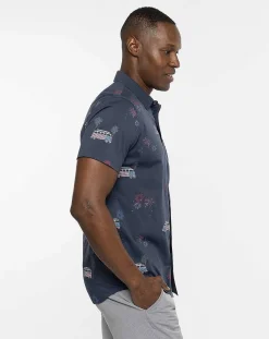 What Goes Up Button-Up
