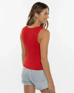 Wine Time Ribbed Tank